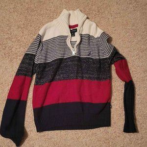 Boys Nautica 1/4 zip sweater size 8